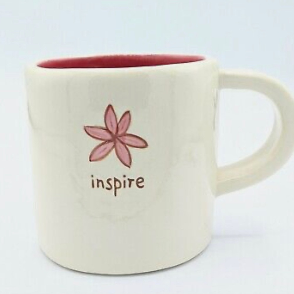 Starbucks Inspire Mug Creamy White 2008